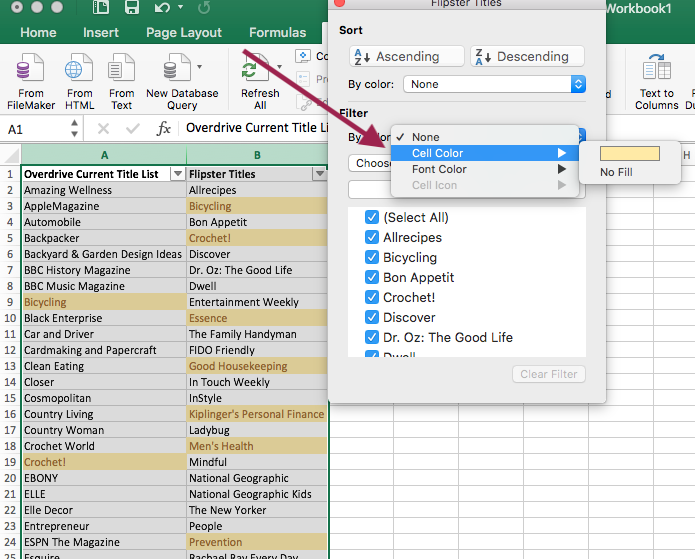 set up a header to appear on all sheets for excel